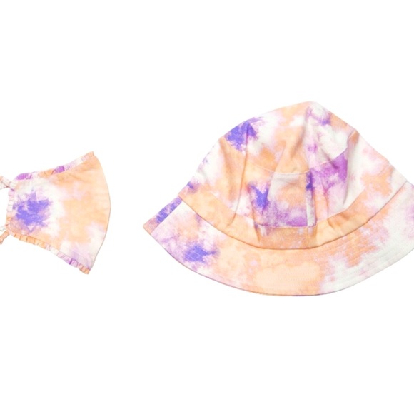 Tie Dye Bucket Hat & Mask Duo - Picture 6 of 10